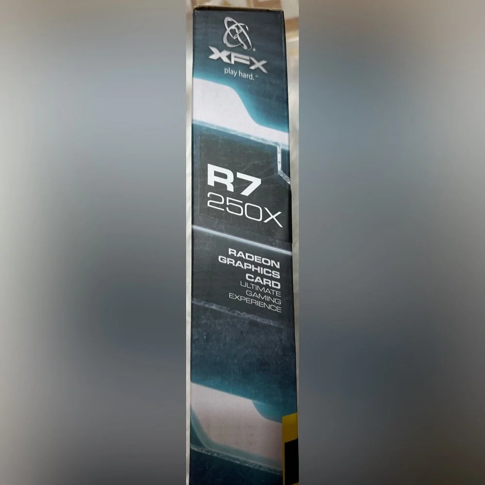 XFX Radeon R7 250 2 GB DDR3 PCI Express 3.0 Bus Interface. PLEASE SEE ALL PHOTOS
